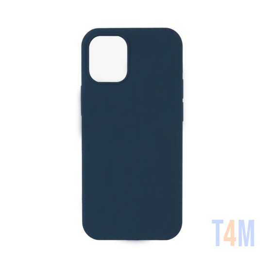 Funda de Silicona para Apple iPhone 13 Azul Oscuro